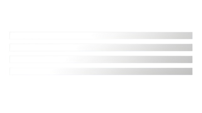 Abstract geometric modern background with four white stripe bar pattern isolated on white background