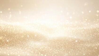 淡いゴールドのキラキラ背景