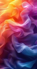 Obraz premium Colorful silk background