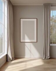 Fototapeta premium Empty room, light and airy
