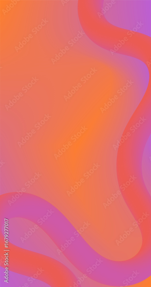 Poster abstract red orange fluid mesh line gradient background copy space pattern