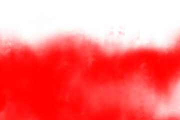 Abstract red smoke mist fog isolated on a transparent background. PNG smoke for creating an intense nuance, graphic, covering, Decoration design elements