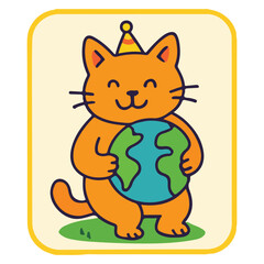 Modern World Wildlife Day illustration