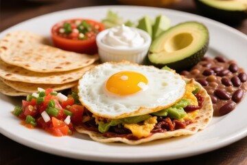 Huevos Rancheros Breakfast Plate