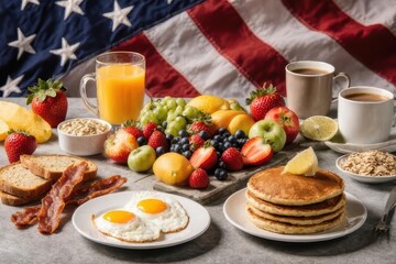 Pancakes and Sausage Delight