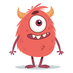 Create Bold Stroke Cartoon Funny Monster With One Professional Photo Great for Commercial Projects