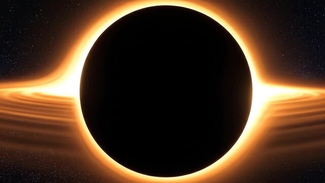 Total solar eclipse space image