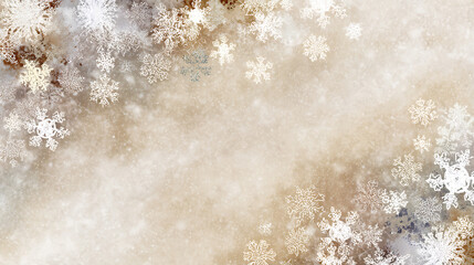 Delicate Snowflakes: A captivating shot, showcasing the intricate beauty of snowflakes, with each flake delicately crafted to perfection.