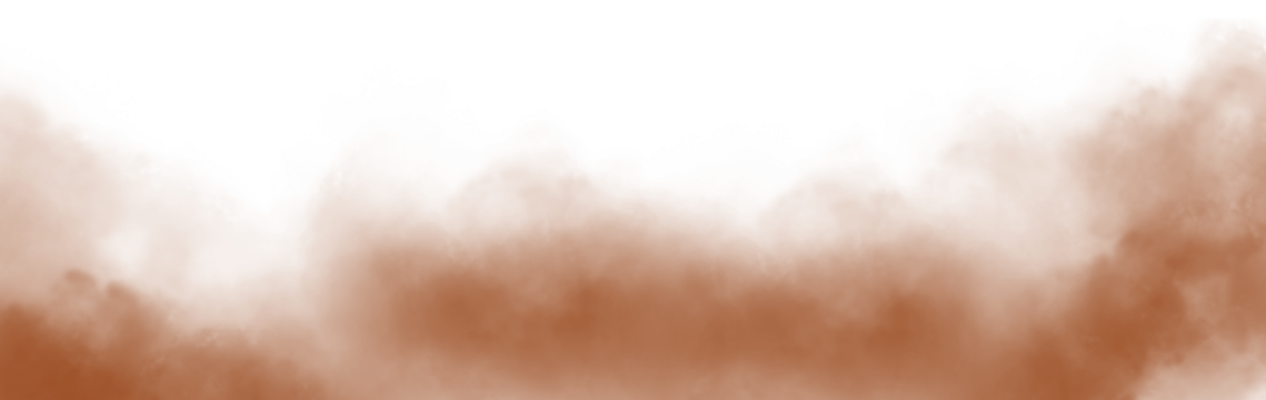 Vector realistic smoke cloud or light blue fog, Abstract gas on transparent background