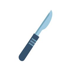 Fototapeta premium Surgical Scalpel Knife Icon for Medical and Healthcare