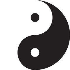 Yin yang symbol representing balance harmony and duality in traditional chinese philosophy