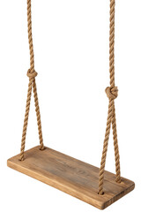 swing hanging isolated