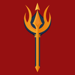 Divine Trishula of Goddess Durga
