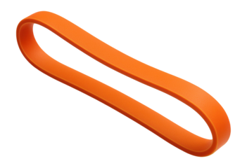 Loop resistance band, orange, medium tension