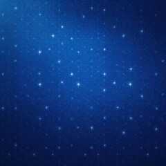 Fototapeta premium Deep Indigo Sky with Scattered Twinkling White Stars, Cosmic Nightscape.