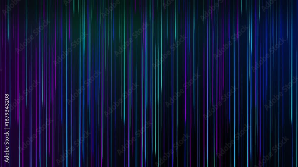 Aufkleber vertical symphony lines of color create a dynamic abstract visual