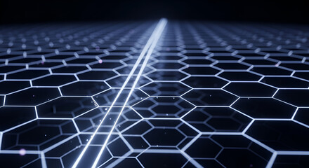 Modern digital grid design with glowing lines, perfect for tech presentations, futuristic concepts, and innovative backgrounds that add a dynamic feel