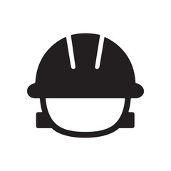  Hard Hat with Face Shield Icon — Construction Head and Face Protection PPE