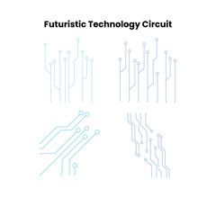 Futuristic Technology Circuit