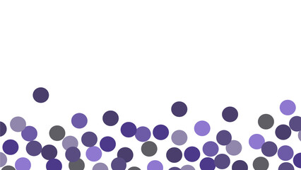 Scattered Purple and Gray Dots on White Background - Abstract Geometric Pattern for Design, Texture, Overlay, and Graphic Resources