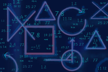 Obraz premium scientific innovative research themed background
