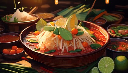 discover the authentic taste of som tum