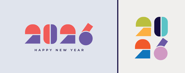 2026 logo illustration abstract logo icon 2026 vector design