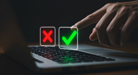 hand holding a tablet pc with a green screen