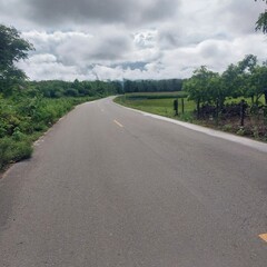 road in the countryside