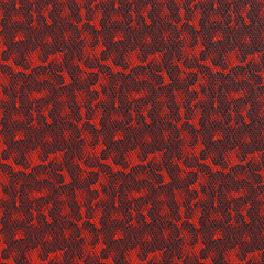 Red textured background abstract pattern with geometric shapes and dynamic repetition