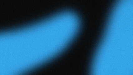 Soft glowing blue field and dark void
