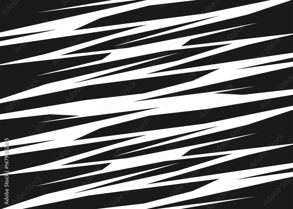 Poster abstract background with seamless geometric sharp line pattern