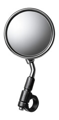 Bicycle mirror with convex lens