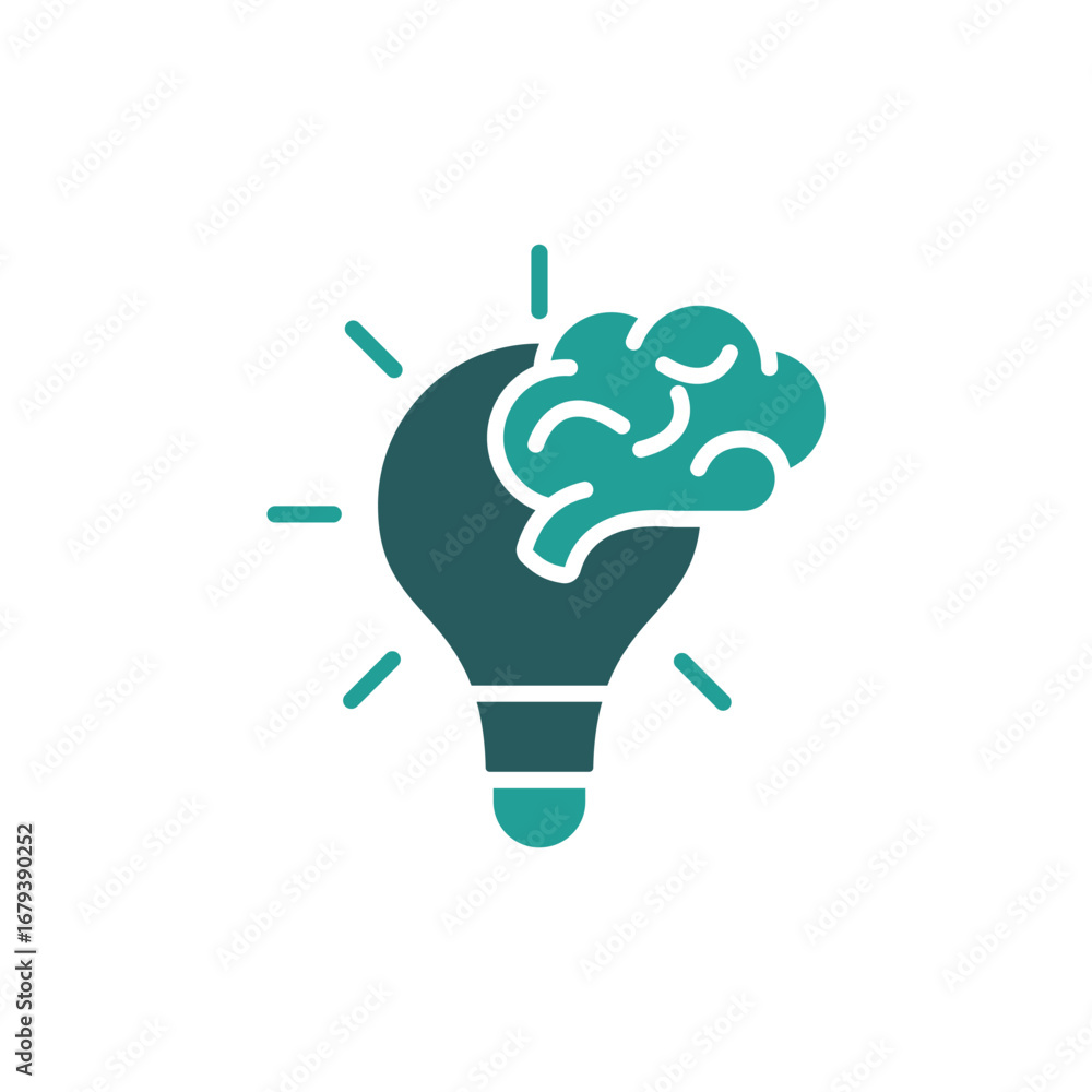 Poster idea icon. vector.editable stroke.linear style sign for use web design,logo.symbol illustration.