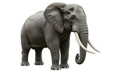 Obraz premium Isolated African Elephant