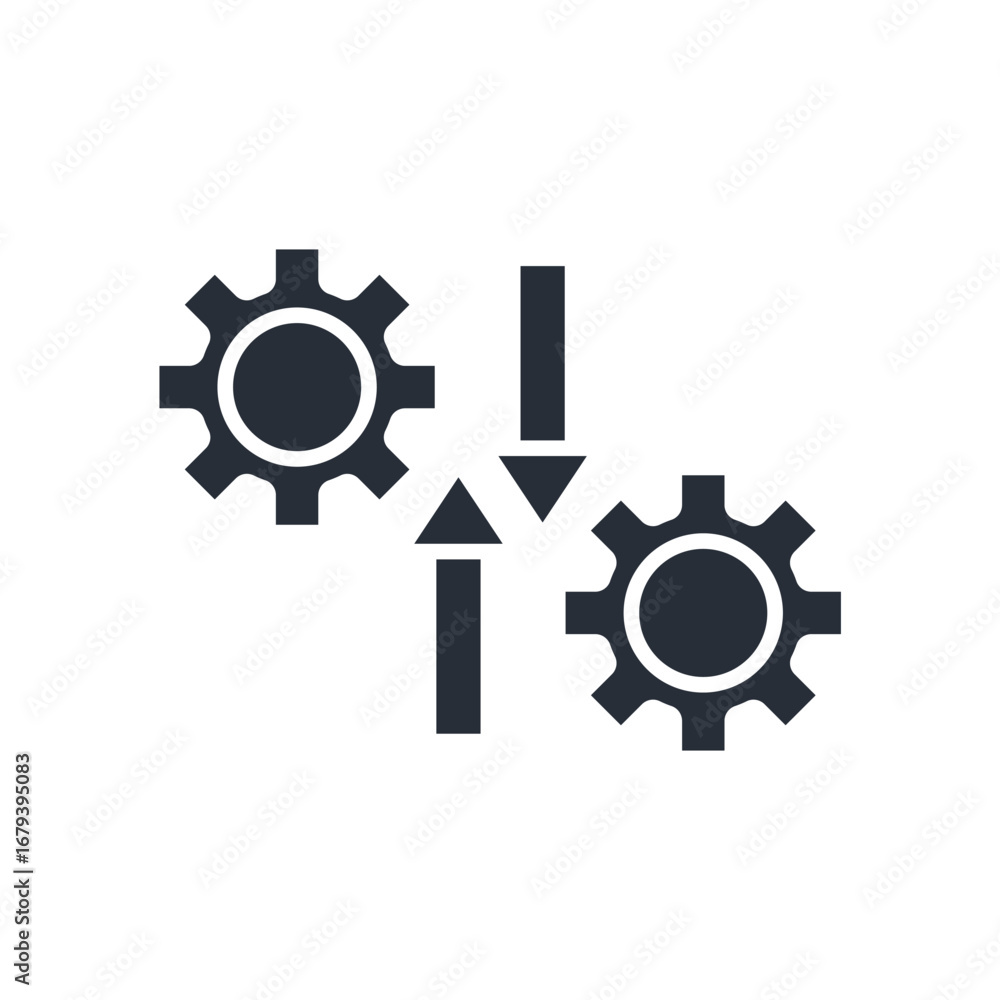 Poster optimization icon. vector.editable stroke.linear style sign for use web design,logo.symbol illustrat