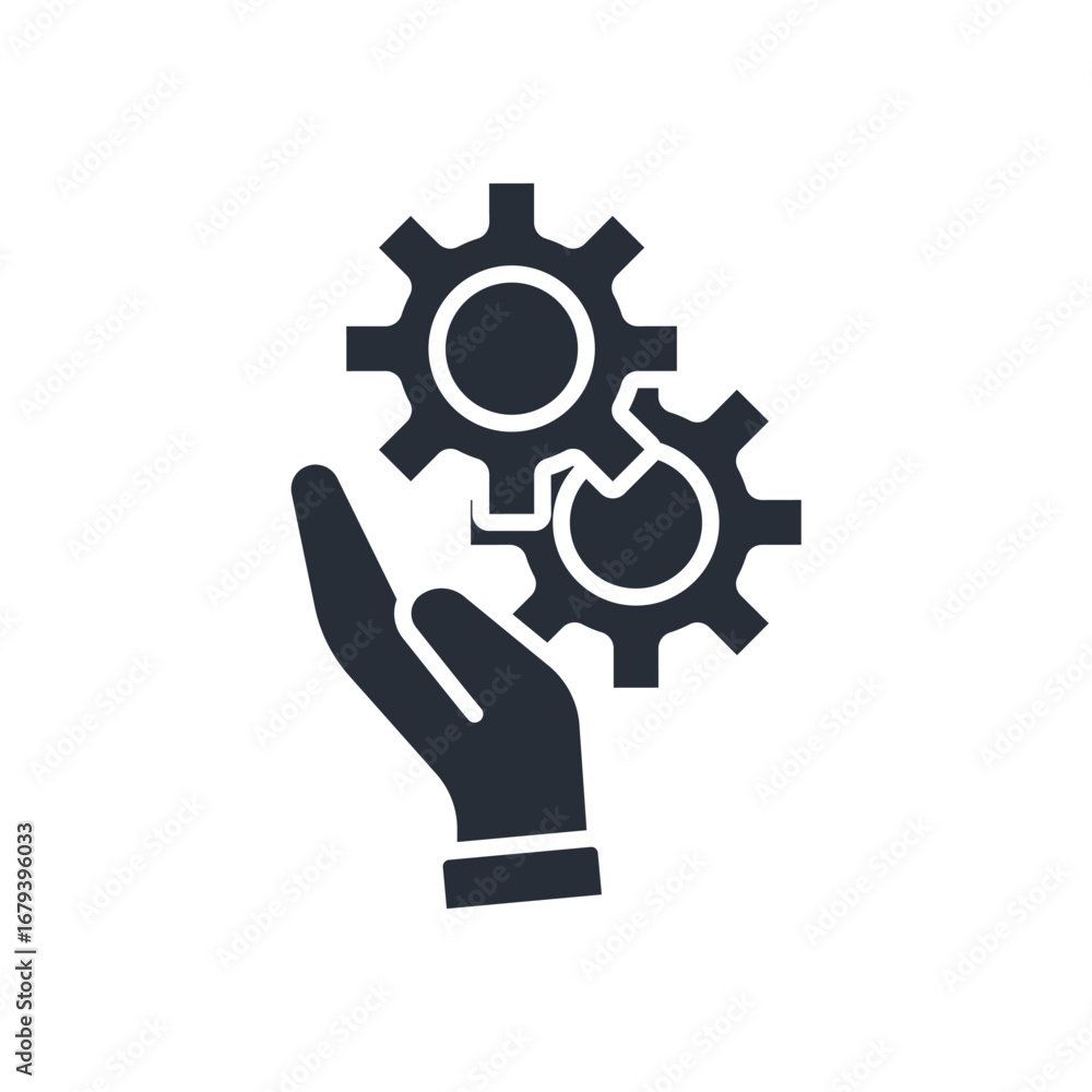 Poster manage icon. vector.editable stroke.linear style sign for use web design,logo.symbol illustration.