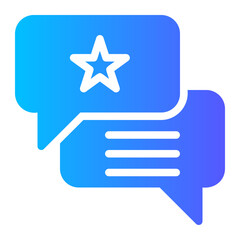 comment gradient icon