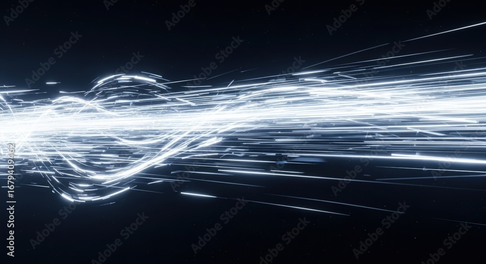 Poster futuristic seamless digital glitch loop background data stream speed motion