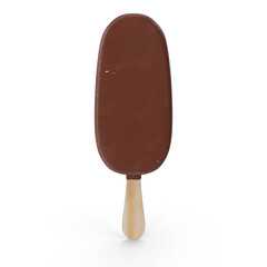 ChocolateCoated Ice Cream Bar 3d Png