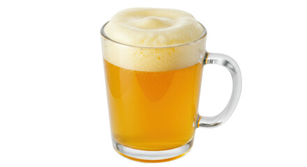 Isolated Mug of Beer