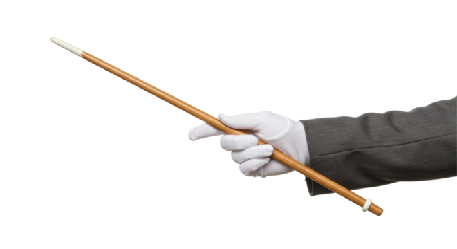 Isolated Hand With Pointer