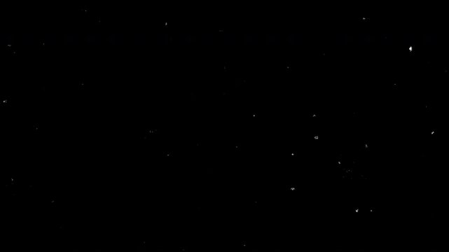 Old film surface with noise, grain, and scratches. Rolling 16mm and 35mm tape effect with retro cinematic overexposure. 4K animation loop