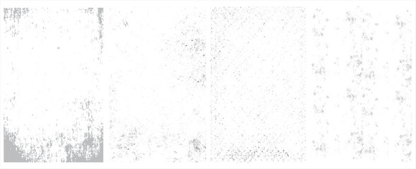 Grunge Urban Backgrounds set.Texture Vector.Dust Overlay Distress Grain ,Simply Place illustration over any Object to Create grungy Effect .abstract,splattered , dirty, texture for your design. vector
