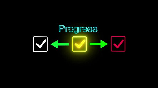Progressful MomentumVisual Cues, Checkmarks, and Dynamic Arrows Driving Focused Achievement in Modern Creative Interfaces