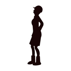 Construction Worker Silhouette
