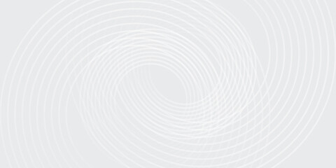 Abstract white background with red circle lines. Digital future technology concept. vector illustration.