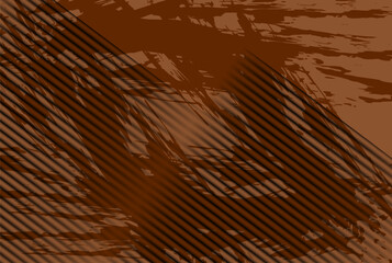 Obraz premium Creative abstract grunge background design with chaotic diagonal lines, rough brush marks, and distressed scratch effects on a warm brown surface. Ideal for modern digital artwork, textured wallpapers