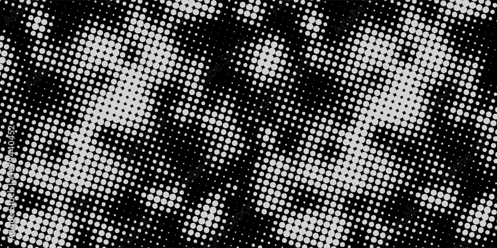 Poster dots halftone white and blue color pattern gradient grunge texture background. vector illustration.e