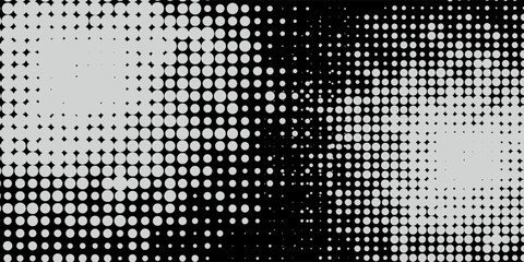 Dots halftone white and blue color pattern gradient grunge texture background. vector illustration.eps 10.